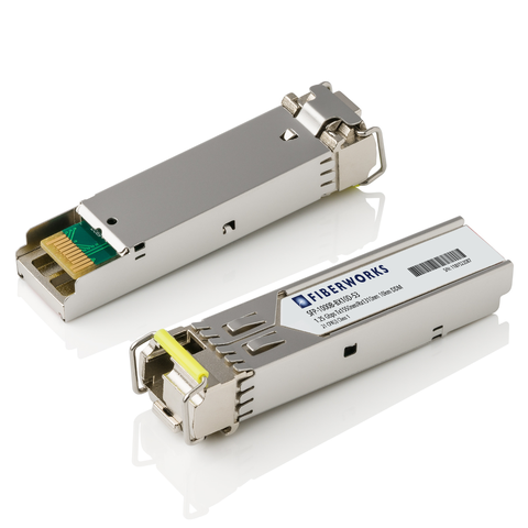 SFP BiDi, GigE, DDM, SM, 10km, I-temp TX/RX=1550/1310nm, 11dB, LC