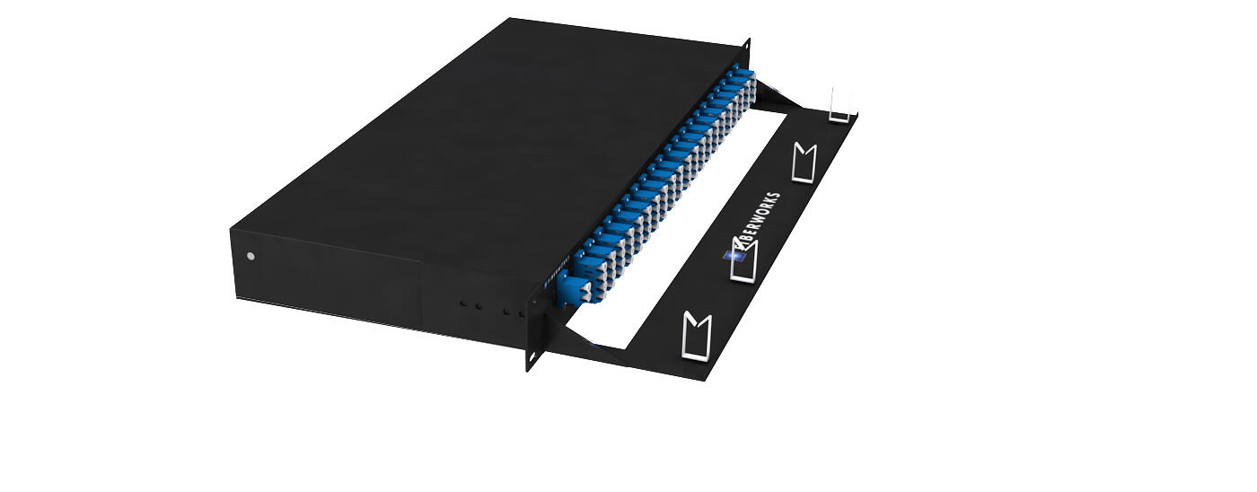 F-DMUX-40F1-2160-MLU Fiberworks AS  Fiberworks 40+1 DWDM Mux+Demux 19" 1RU Ch. 21-60, Wide, 1310WB, Monitor, LC/UPC
