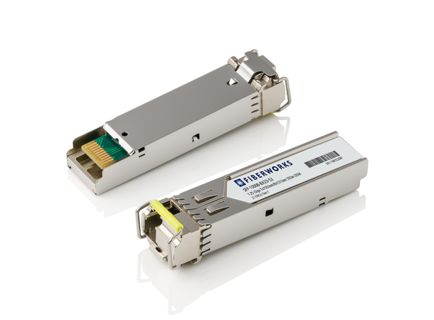 SFP BIDI, 1.25G, DDM, MM, 550m, I-Temp TX/RX=1550/1310nm, 12 dB, LC 